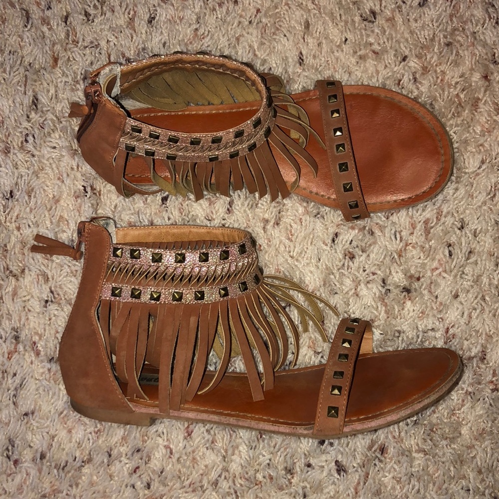 Fringe Sandals